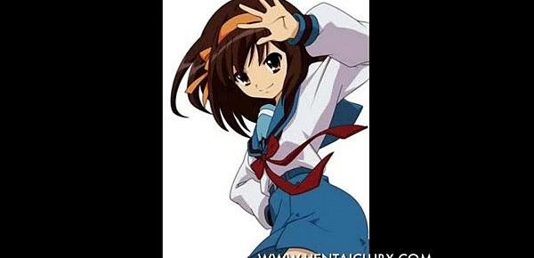  sexy Galeria ecchi Haruhi suzumiya anime girls